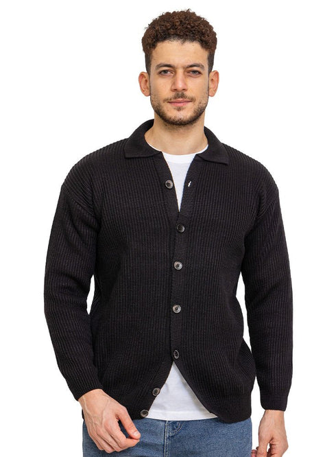 Black - Design 00156 BS - Polo Pullover - Khotwh